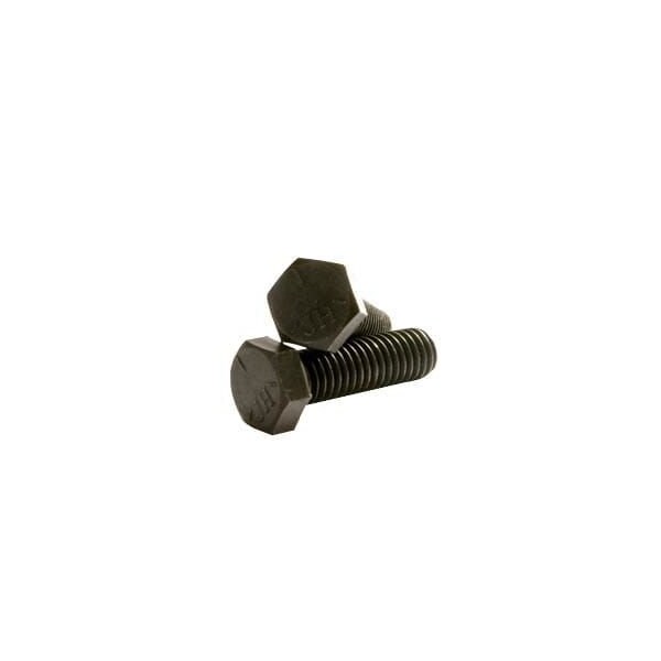 Newport Fasteners Grade 5, 1-1/2"-12 Hex Head Cap Screw, Plain Steel, 4 in L, 10 PK 488501-10 - main